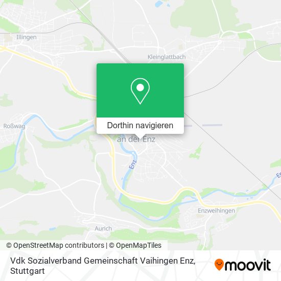 Vdk Sozialverband Gemeinschaft Vaihingen Enz Karte