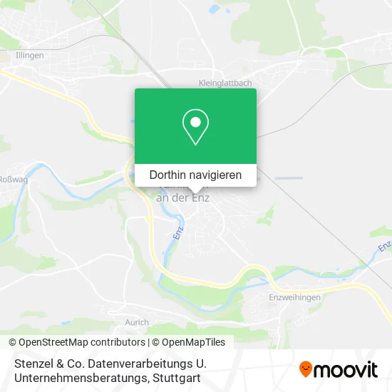 Stenzel & Co. Datenverarbeitungs U. Unternehmensberatungs Karte
