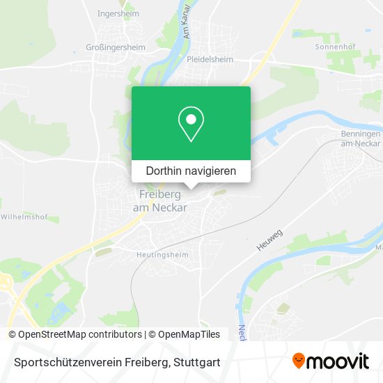 Sportschützenverein Freiberg Karte