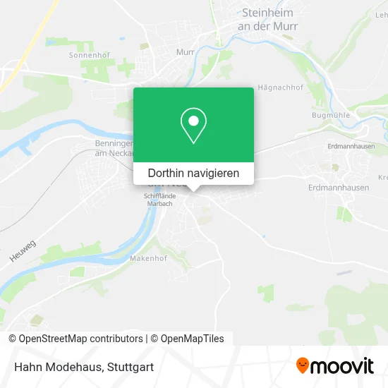 Hahn Modehaus Karte
