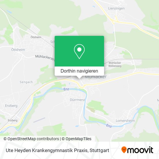 Ute Heyden Krankengymnastik Praxis Karte