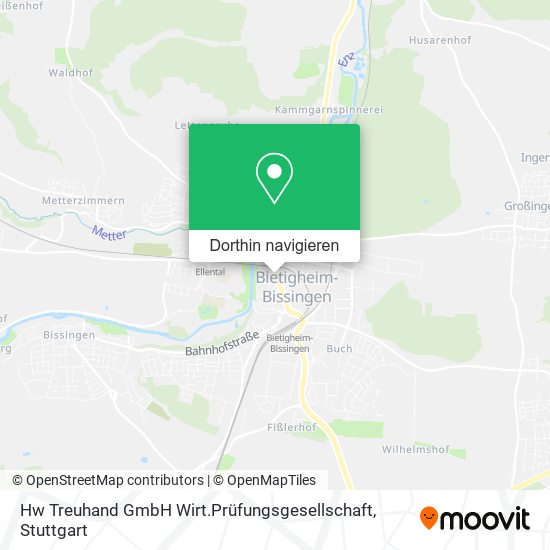 Hw Treuhand GmbH Wirt.Prüfungsgesellschaft Karte