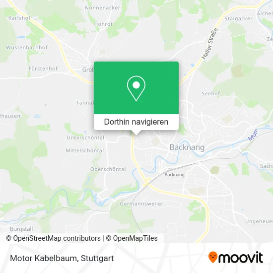 Motor Kabelbaum Karte