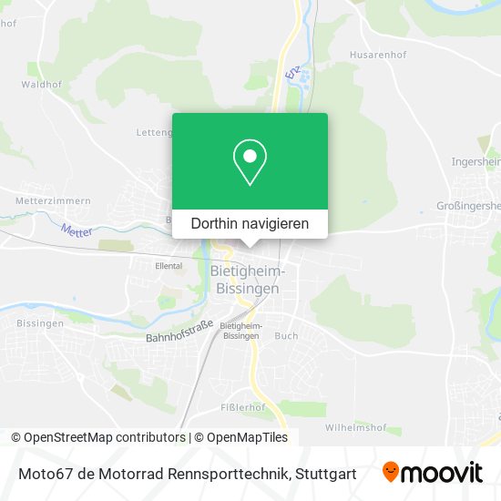 Moto67 de Motorrad Rennsporttechnik Karte