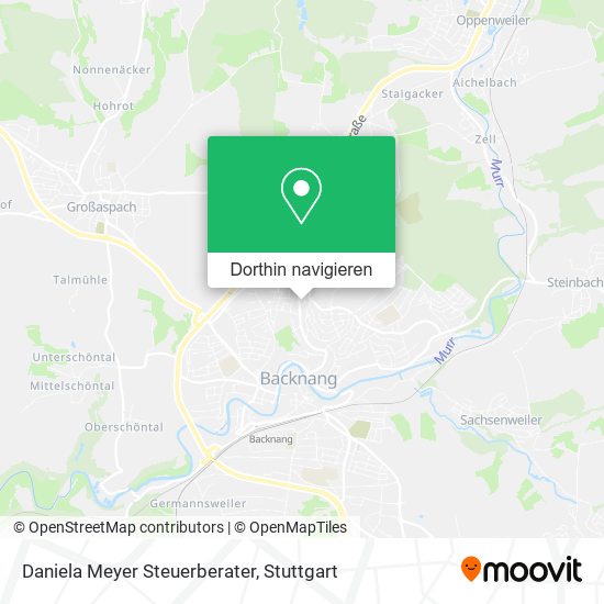 Daniela Meyer Steuerberater Karte