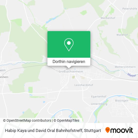 Habip Kaya und David Oral Bahnhofstreff Karte