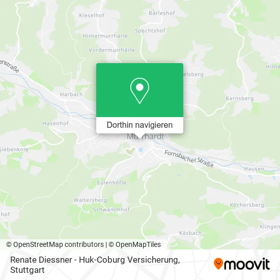 Renate Diessner - Huk-Coburg Versicherung Karte