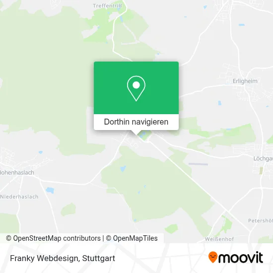 Franky Webdesign Karte