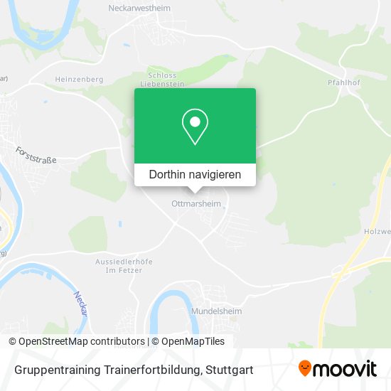 Gruppentraining Trainerfortbildung Karte