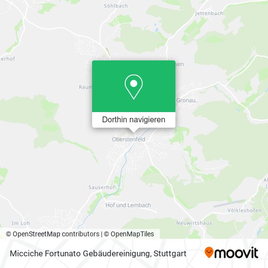 Micciche Fortunato Gebäudereinigung Karte