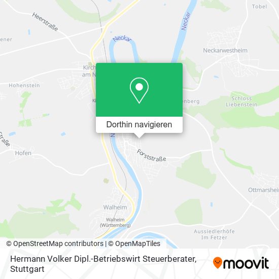 Hermann Volker Dipl.-Betriebswirt Steuerberater Karte