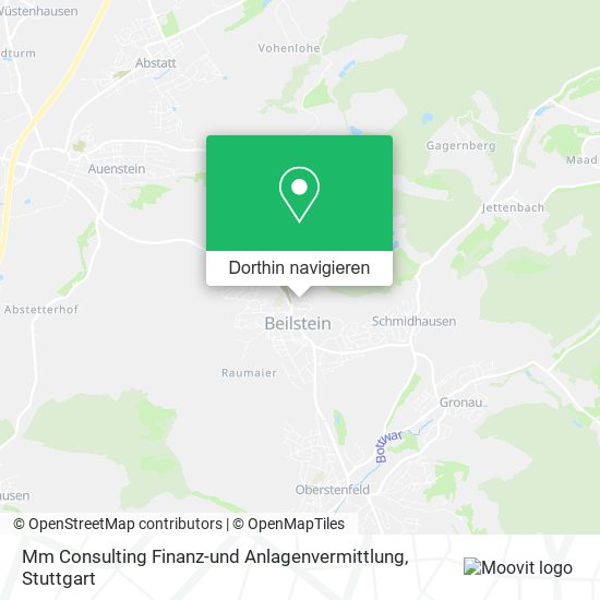 Mm Consulting Finanz-und Anlagenvermittlung Karte