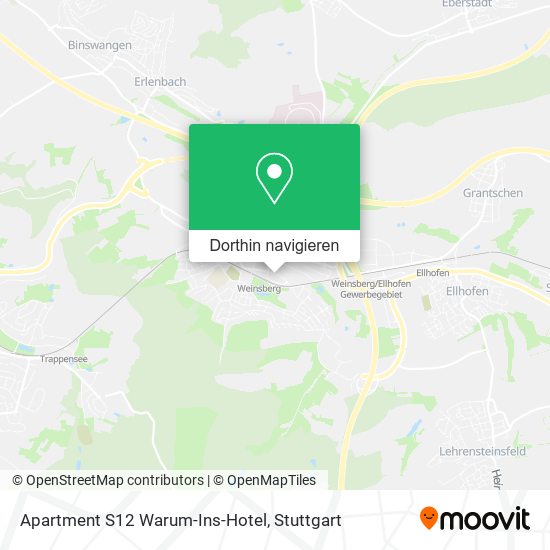 Apartment S12 Warum-Ins-Hotel Karte