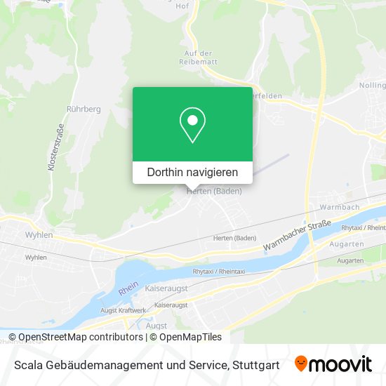 Scala Gebäudemanagement und Service Karte