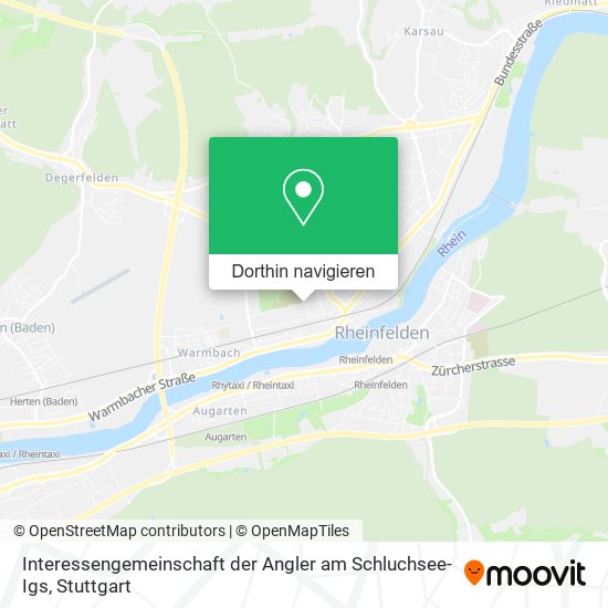 Interessengemeinschaft der Angler am Schluchsee-Igs Karte