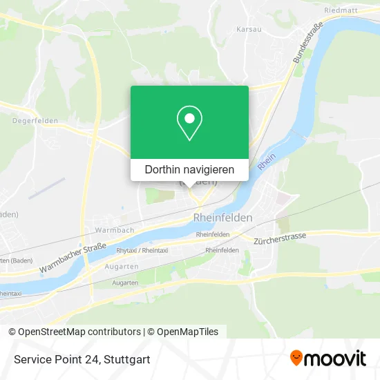 Service Point 24 Karte