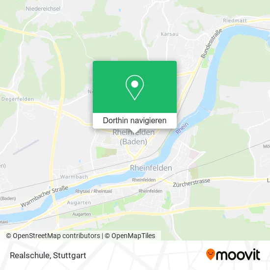 Realschule Karte