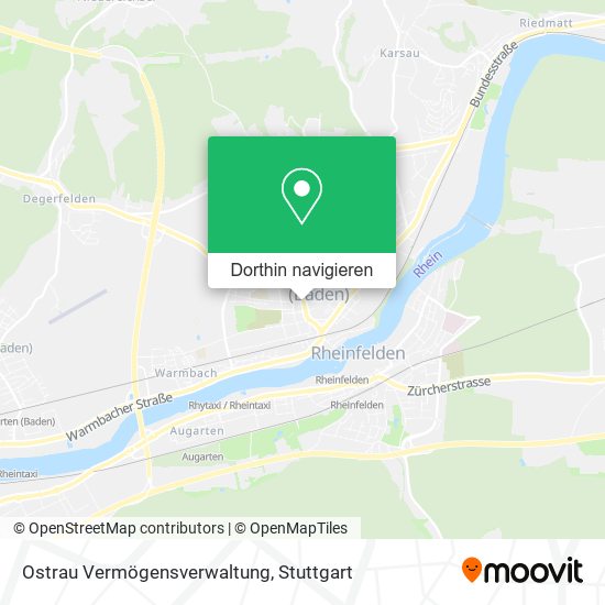 Ostrau Vermögensverwaltung Karte