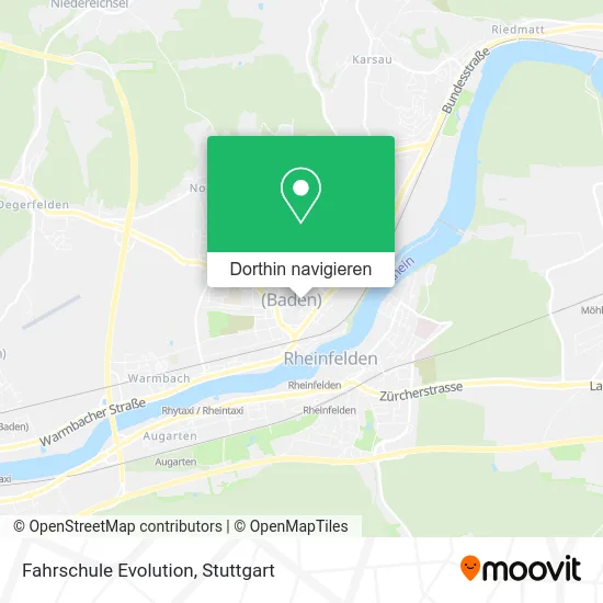 Fahrschule Evolution Karte