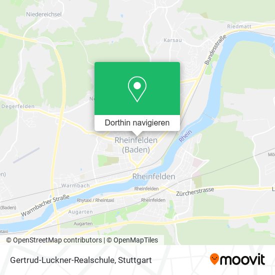 Gertrud-Luckner-Realschule Karte