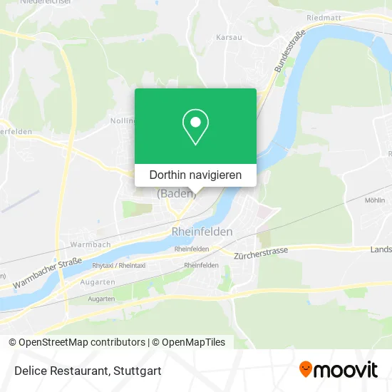 Delice Restaurant Karte