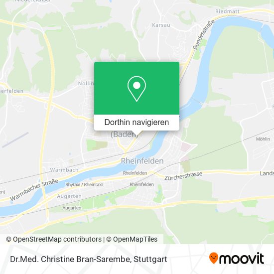 Dr.Med. Christine Bran-Sarembe Karte