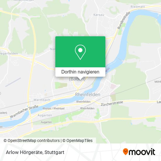 Arlow Hörgeräte Karte