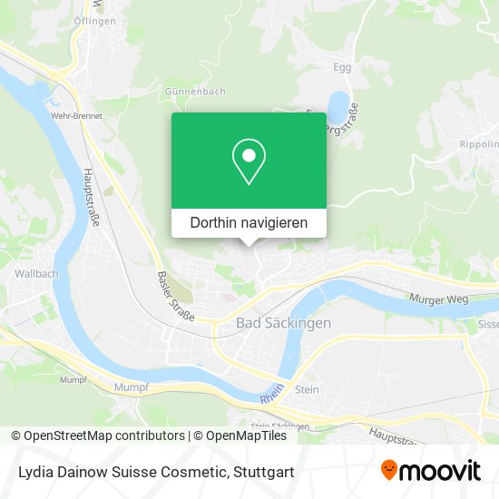 Lydia Dainow Suisse Cosmetic Karte