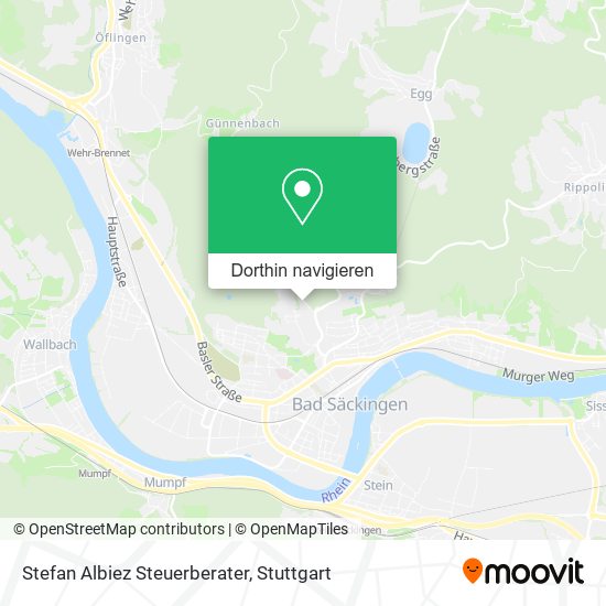 Stefan Albiez Steuerberater Karte