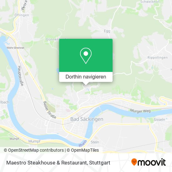 Maestro Steakhouse & Restaurant Karte