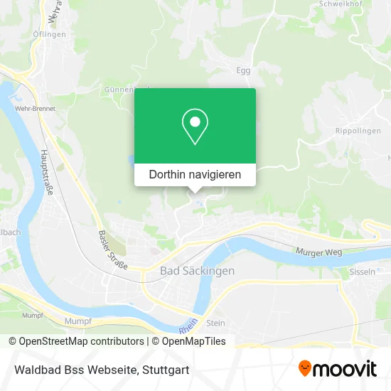 Waldbad Bss Webseite Karte