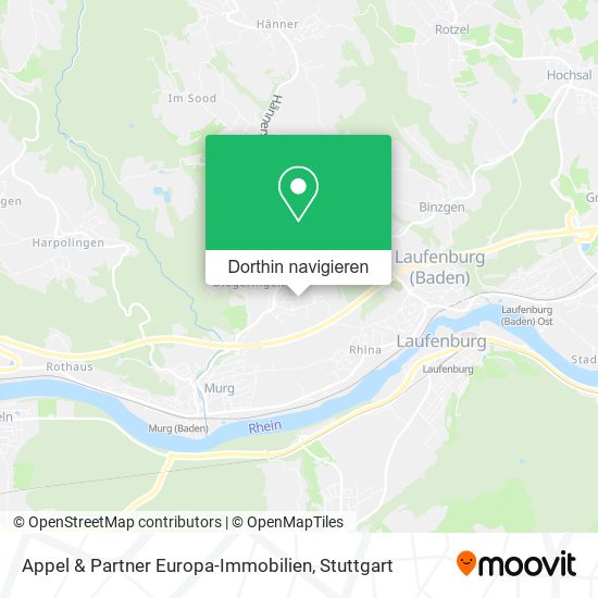 Appel & Partner Europa-Immobilien Karte