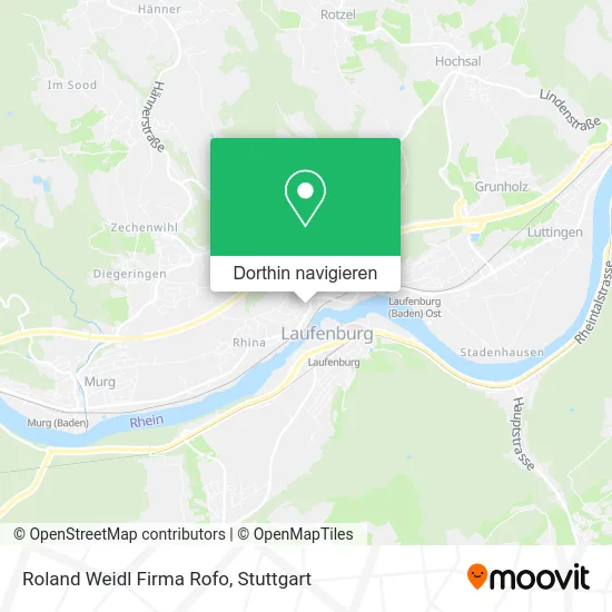 Roland Weidl Firma Rofo Karte