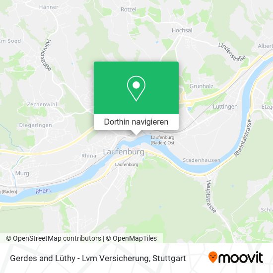 Gerdes and Lüthy - Lvm Versicherung Karte