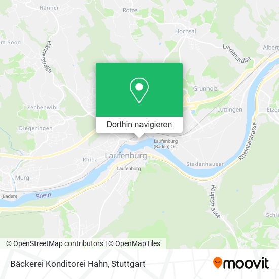 Bäckerei Konditorei Hahn Karte