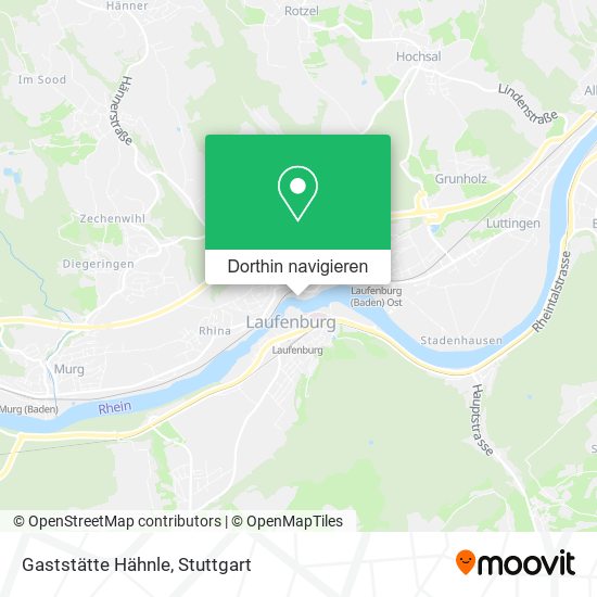 Gaststätte Hähnle Karte