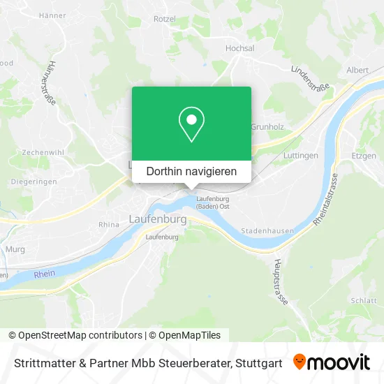 Strittmatter & Partner Mbb Steuerberater Karte