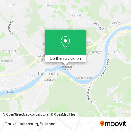 Optika Laufenburg Karte