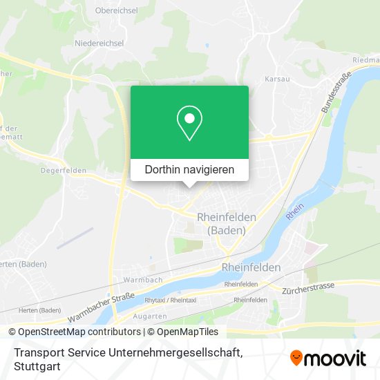 Transport Service Unternehmergesellschaft Karte