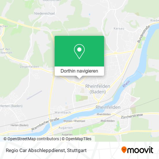 Regio Car Abschleppdienst Karte