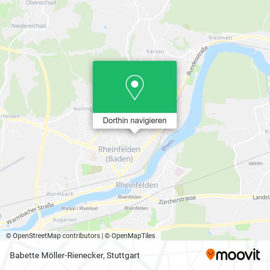 Babette Möller-Rienecker Karte