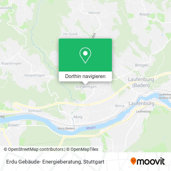 Erdu Gebäude- Energieberatung Karte
