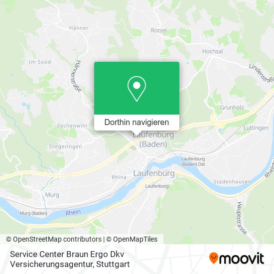 Service Center Braun Ergo Dkv Versicherungsagentur Karte