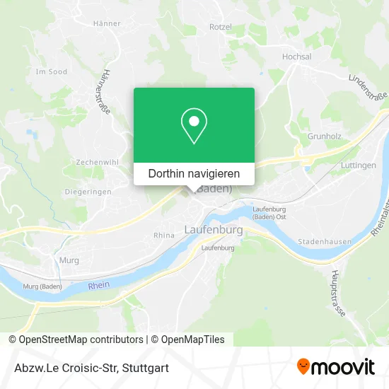 Abzw.Le Croisic-Str Karte
