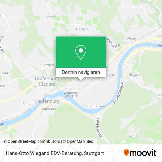 Hans-Otto Wiegand EDV-Beratung Karte