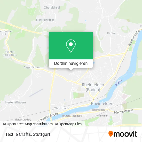 Textile Crafts Karte