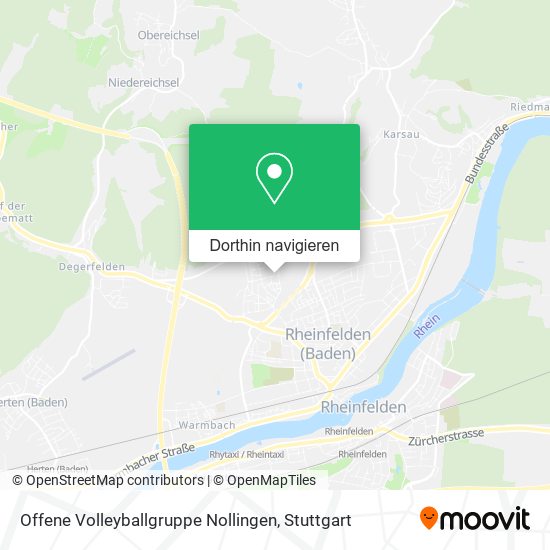 Offene Volleyballgruppe Nollingen Karte