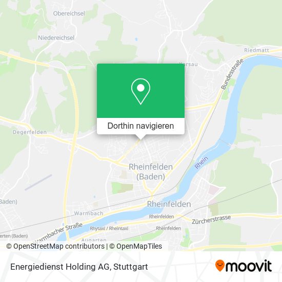 Energiedienst Holding AG Karte