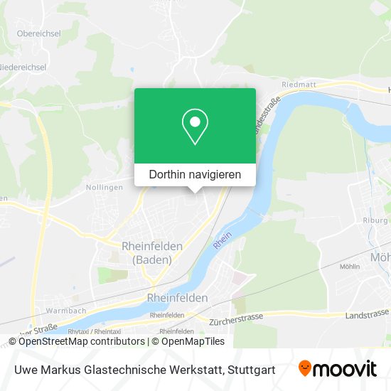 Uwe Markus Glastechnische Werkstatt Karte
