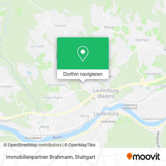 Immobilienpartner Brahmann Karte